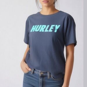 NWOT Blue Hurley T-Shirt Size Youth/Juniors XL
